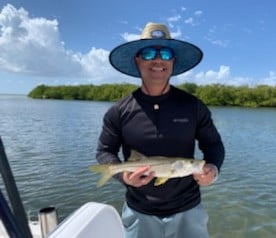 Snook fishing in Clearwater, Florida