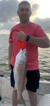 Redfish fishing in Galveston, Texas