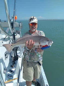 Redfish fishing in South Padre Islands, Texas