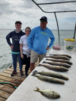 Redfish, Sheepshead, Speckled Trout / Spotted Seatrout fishing in South Padre Island, Texas