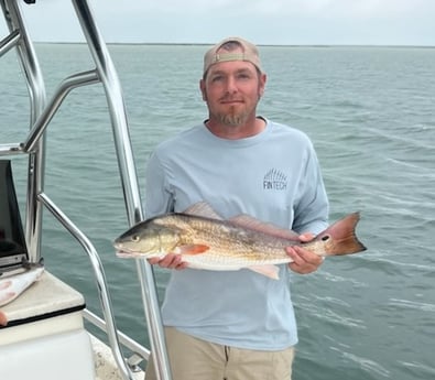 Redfish fishing in South Padre Island, Texas