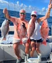 Redfish fishing in Destin, Florida