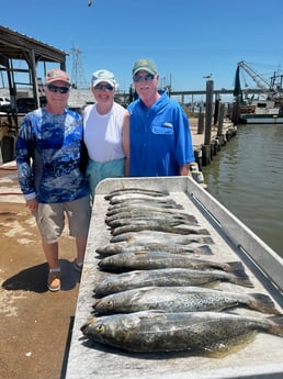 Speckled Trout Fishing in Galveston, Texas