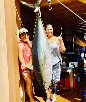 Yellowfin Tuna fishing in Kapa&#039;a, Hawaii