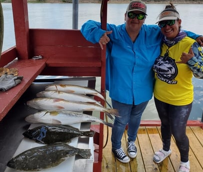 Flounder, Redfish fishing in South Padre Island, Texas