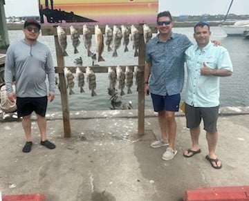 Fishing in Rockport, Texas