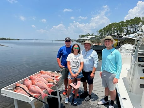 Red Snapper Fishing in Santa Rosa Beach, Florida