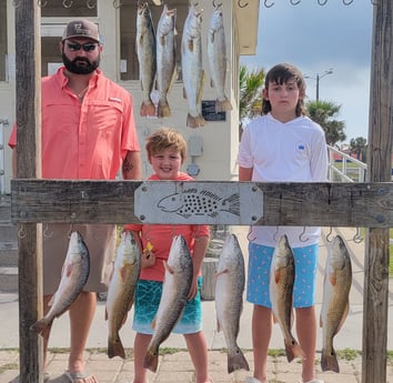 Redfish fishing in Port Aransas, Texas