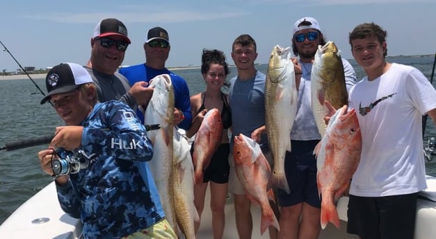 Red Snapper, Redfish fishing in Port O&#039;Connor, Texas