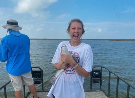 Redfish fishing in Port O&#039;Connor, Texas