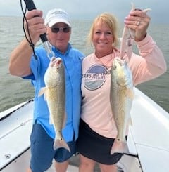 Redfish Fishing in Galveston, Texas