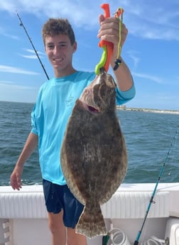 Flounder fishing in Port Orange, Florida