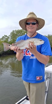 Redfish fishing in St. Augustine, Florida