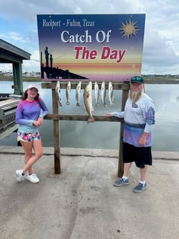 Fishing in Rockport, Texas