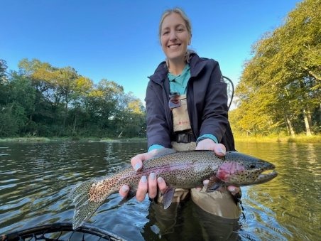 Rainbow Trout Fishing in Broken Bow, Oklahoma