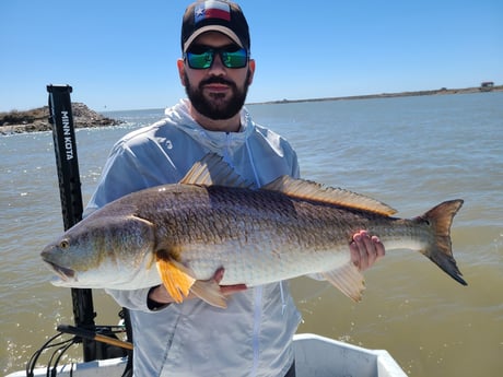 Redfish fishing in Port O&#039;Connor, Texas