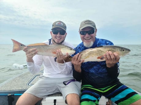 Redfish fishing in Galveston, Texas