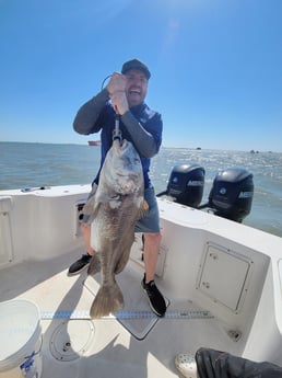 Redfish fishing in Galveston, Texas