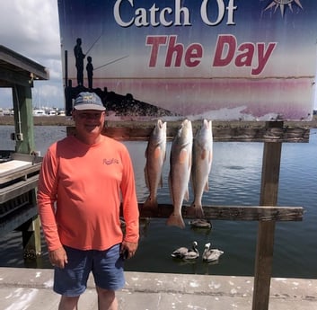 Redfish fishing in Rockport, Texas