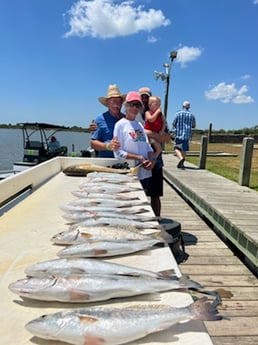 Speckled Trout / Spotted Seatrout fishing in Galveston, Texas