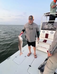 Redfish fishing in South Padre Island, Texas