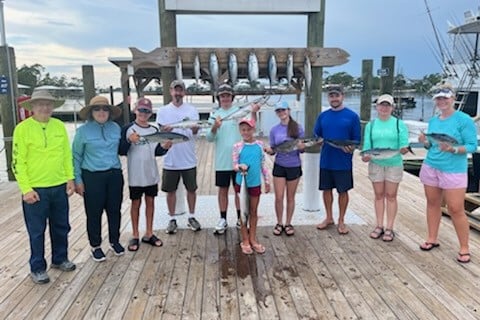 False Albacore, Kingfish Fishing in Orange Beach, Alabama