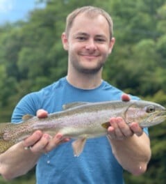 Rainbow Trout fishing in Knoxville, Tennessee