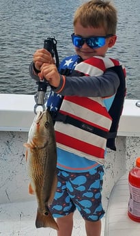 Redfish fishing in Beaufort, North Carolina