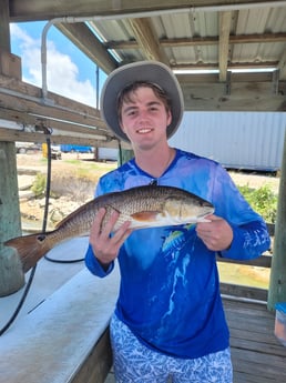 Redfish fishing in Rockport, Texas