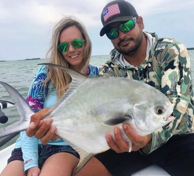 Permit fishing in Tavernier, Florida