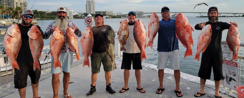 Red Snapper fishing in Clearwater, Florida