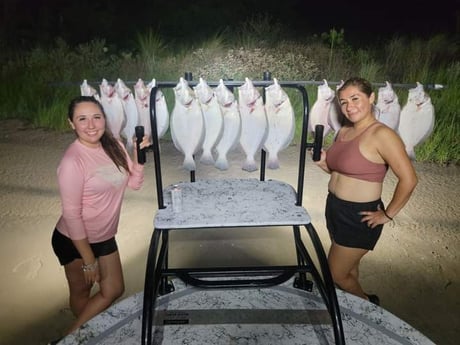 Flounder Fishing in South Padre Island, Texas