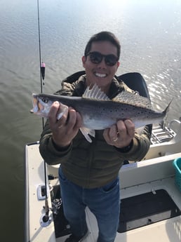 Speckled Trout Fishing in Galveston, Texas