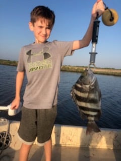 Sheepshead fishing in Matagorda, Texas