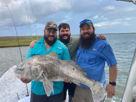 Black Drum fishing in Rockport, Texas