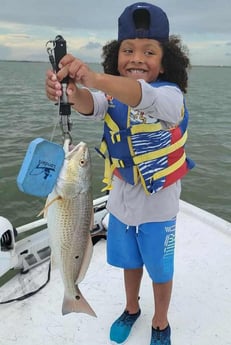 Redfish fishing in Galveston, Texas