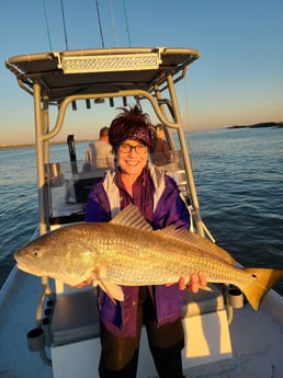 Redfish fishing in Port O&#039;Connor, Texas