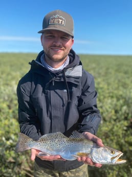 Speckled Trout / Spotted Seatrout fishing in Port O&#039;Connor, Texas