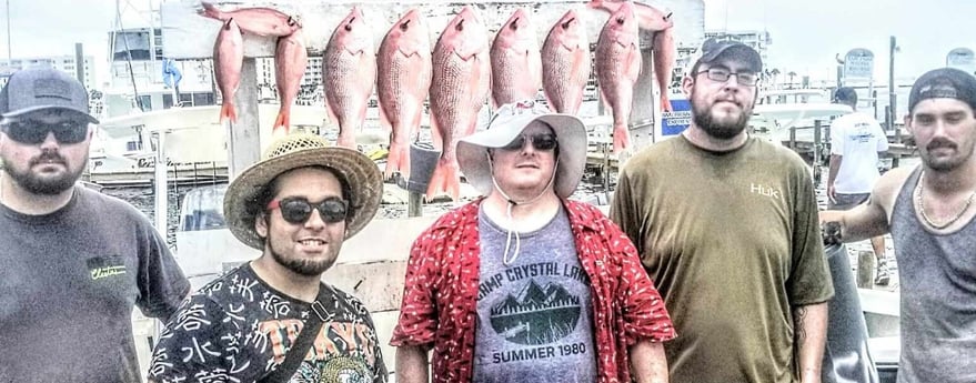 Red Snapper fishing in Destin, Florida