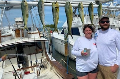 Mahi Mahi / Dorado fishing in Islamorada, Florida