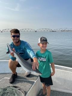 Blacktip Shark Fishing in New Orleans, Louisiana