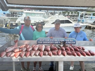 Red Snapper Fishing in Destin, Florida