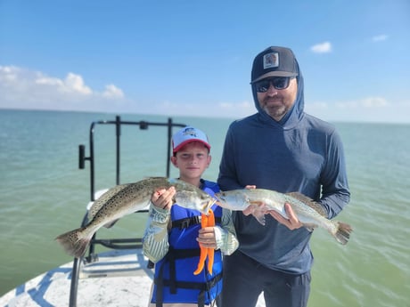 Speckled Trout Fishing in South Padre Island, Texas