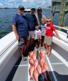 Red Snapper, Triggerfish fishing in Destin, Florida