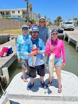 Speckled Trout / Spotted Seatrout fishing in South Padre Island, Texas