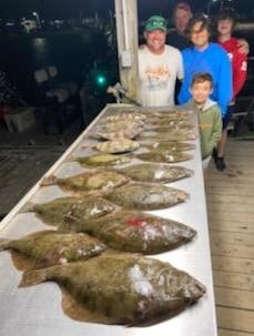 Flounder, Sheepshead Fishing in Freeport, Texas