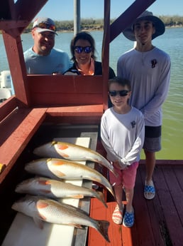 Redfish fishing in South Padre Island, Texas