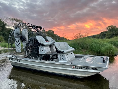 Boat photo for Airboat Guided Brazos River Fly Fishing