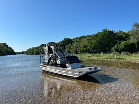 Boat photo for Airboat Guided Brazos River Fly Fishing