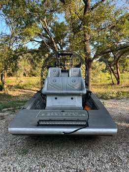 Boat photo for Airboat Guided Brazos River Fly Fishing